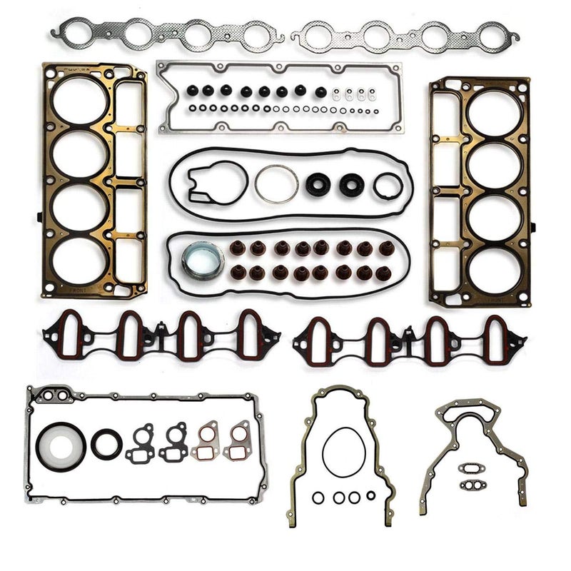 Vincos MLS Full Cylinder Engine Gasket Set HS26191PT-1 CS9284 Compatible with Chevy/Avalanche/Suburban/Express/Savana 1500 5.3L Silverado/Sierra 1500 Tahoe Yukon 4.8L 5.3L V8 2004 2005 2006 - Image 4